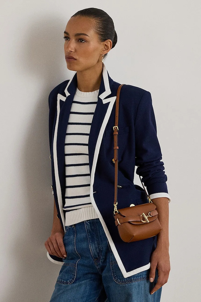 Kožená kabelka Lauren Ralph Lauren 431P04297