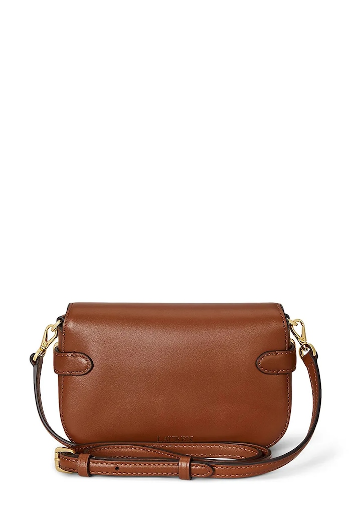 Doplňky Kožená kabelka Lauren Ralph Lauren 431P04297 hnědá