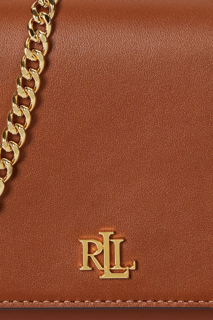 Kožna torba Lauren Ralph Lauren 432980206