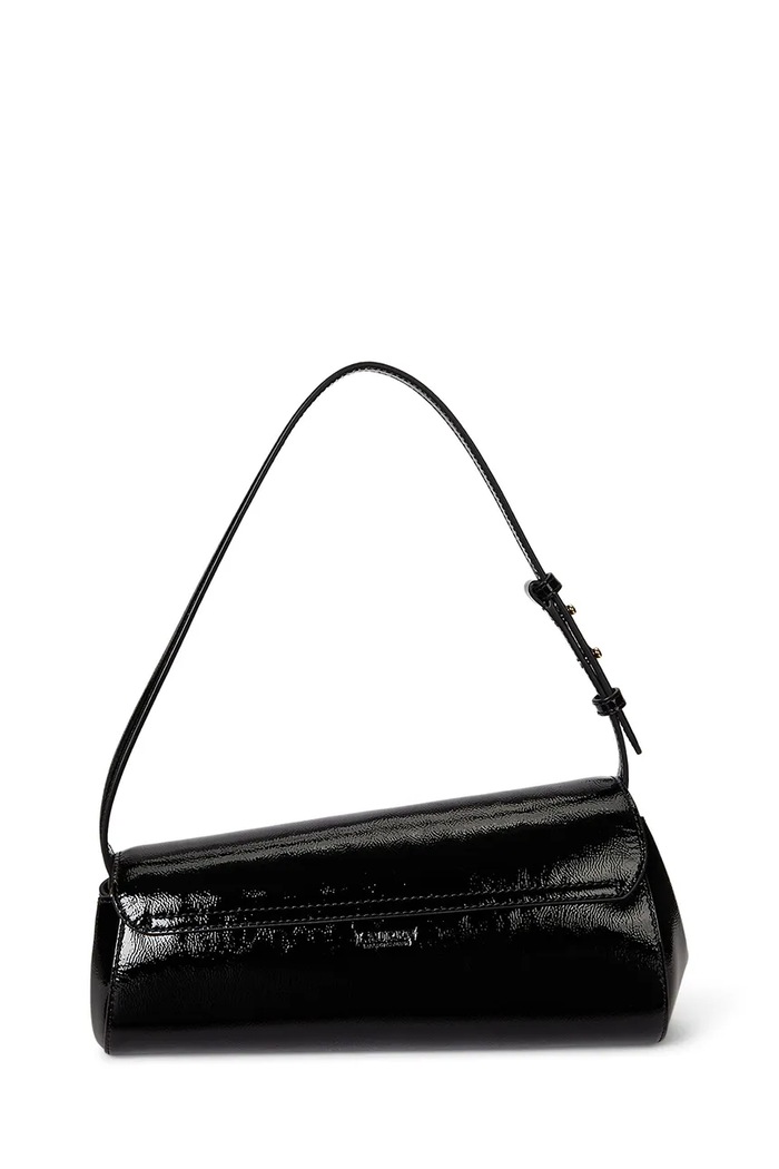 Kožená kabelka Lauren Ralph Lauren 431P04068 černá SS26