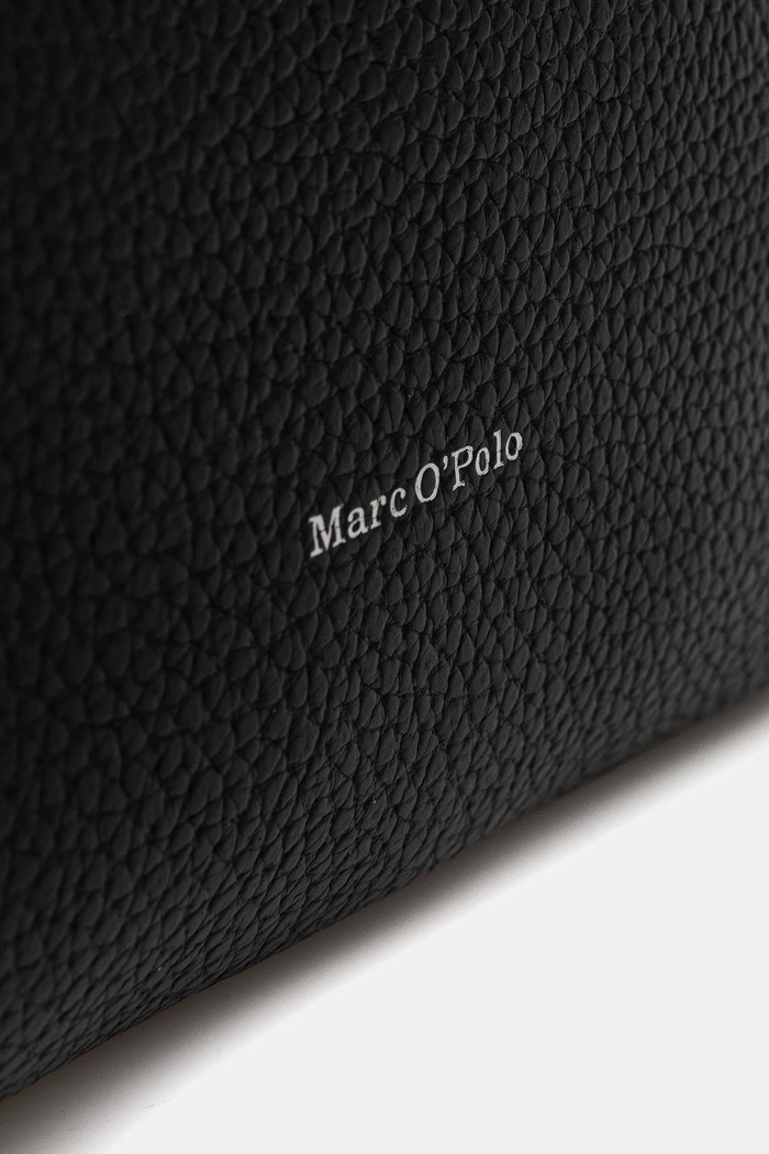 Kožená kabelka Marc O'Polo čierna 5000009282