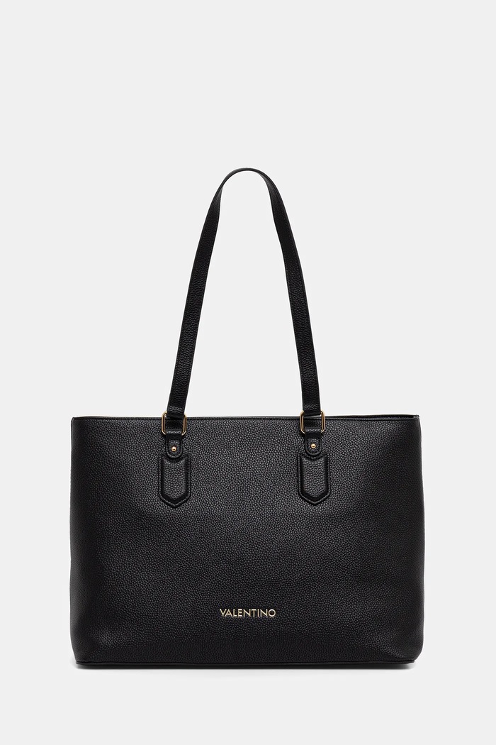 Kabelka Valentino Bags BRIXTON imitácia kože čierna VBS7LX11
