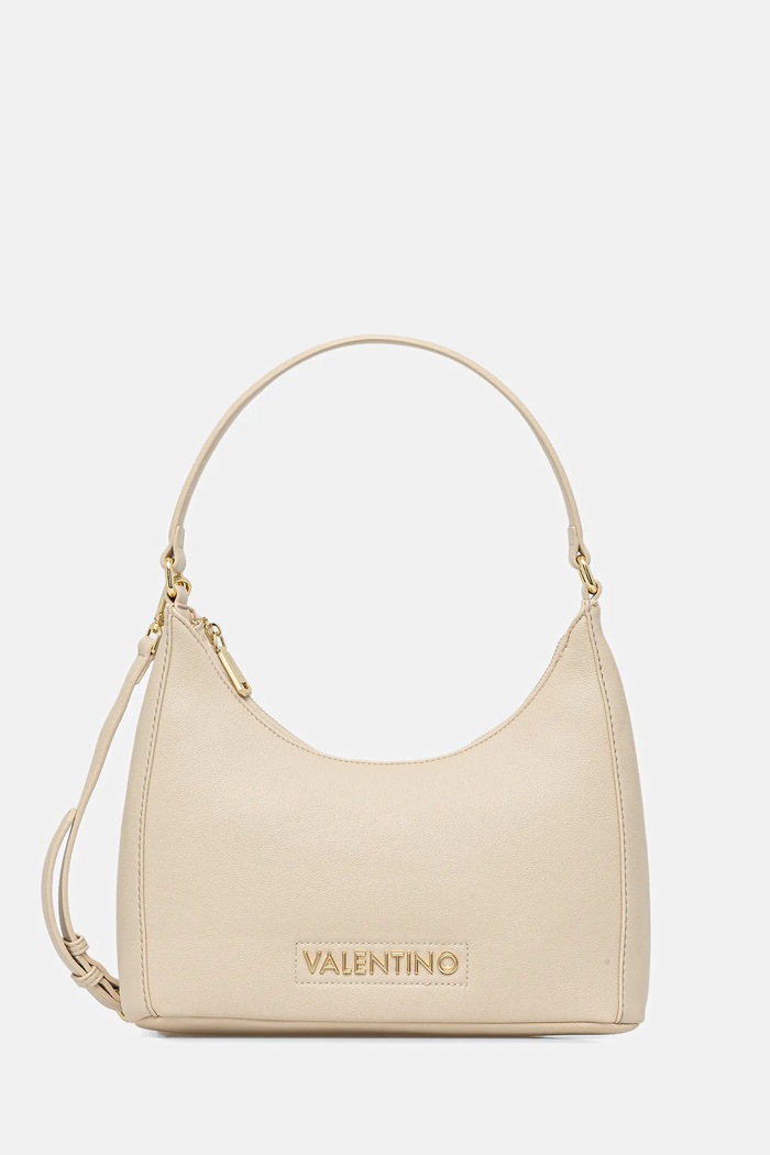Valentino Bags crossbody torbica ženska iz umetnega usnja Ne ustreza A4 bež VBS9OB07