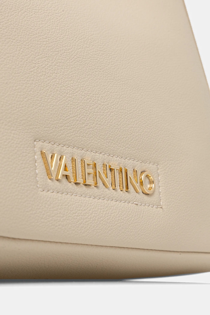 Valentino Bags crossbody torbica ženska iz umetnega usnja bež VBS9OB07