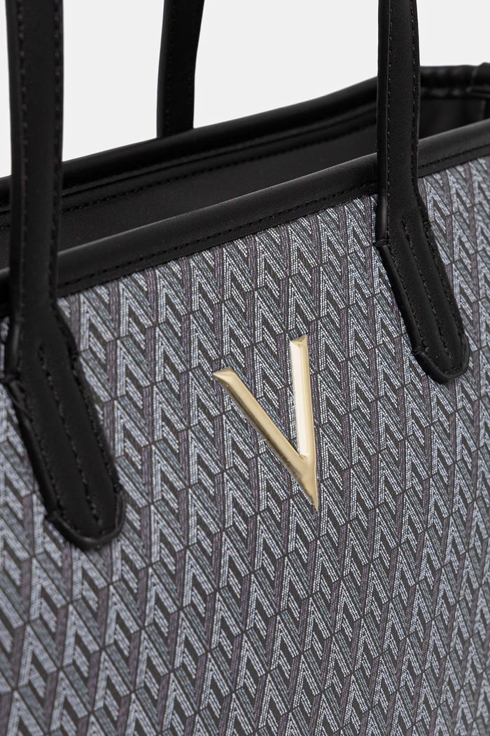 Τσάντα Valentino Bags QUEEN RE μαύρο VBS9OX01