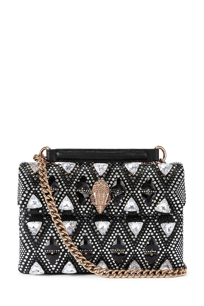 Kabelka Kurt Geiger London Kensington textilný čierna 4373009609