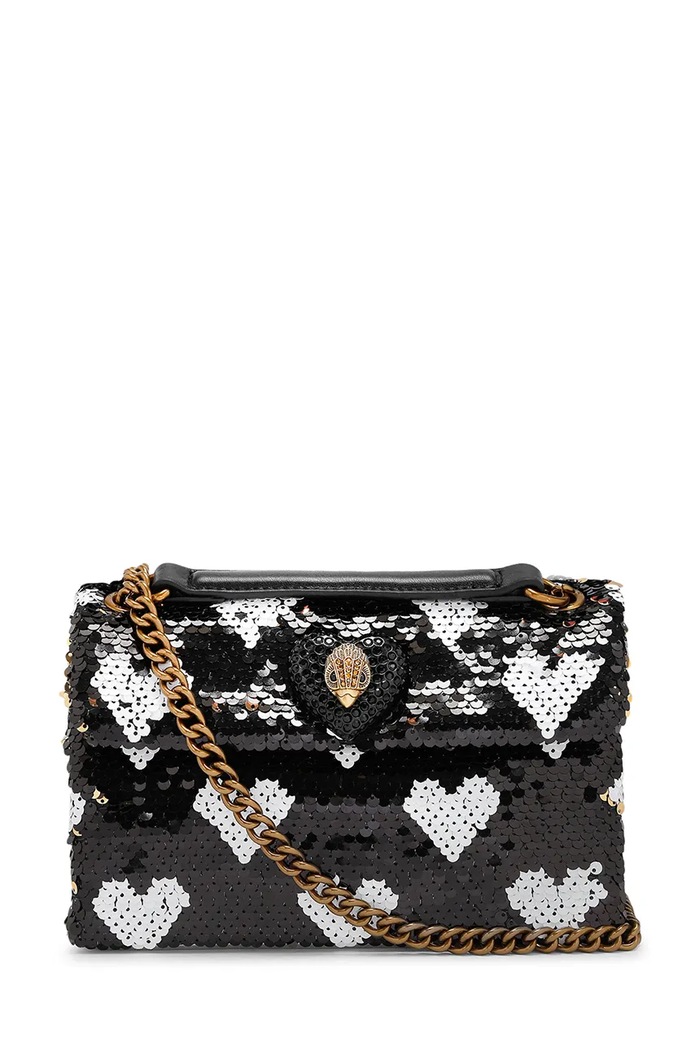 Kabelka Kurt Geiger London Kensington nášivka čierna 5389301779