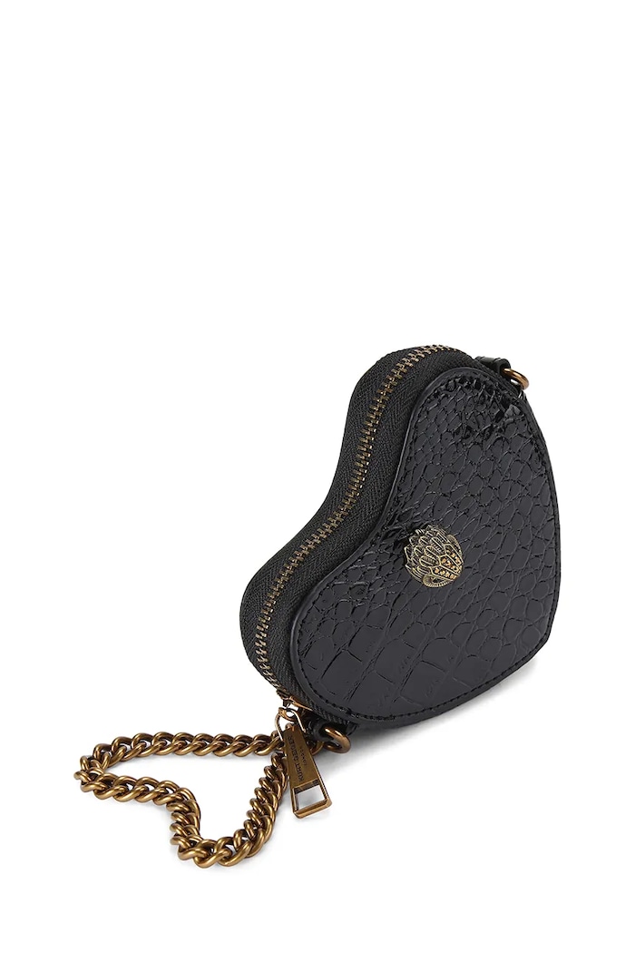 Kožená kabelka Kurt Geiger London čierna 9548400409