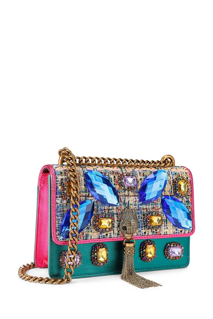 Чанта Kurt Geiger London Shoreditch 5384469169 зелен SS26
