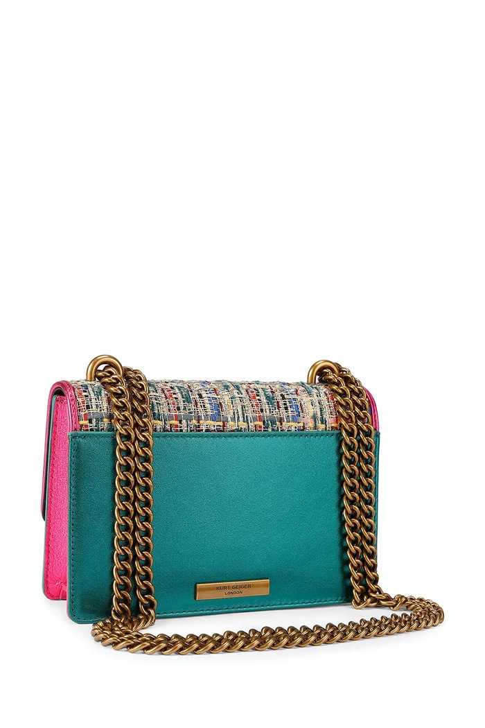 Аксесоари Чанта Kurt Geiger London Shoreditch 5384469169 зелен