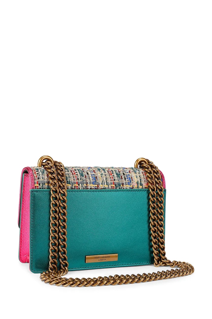 Аксесоари Чанта Kurt Geiger London Shoreditch 5384469169 зелен