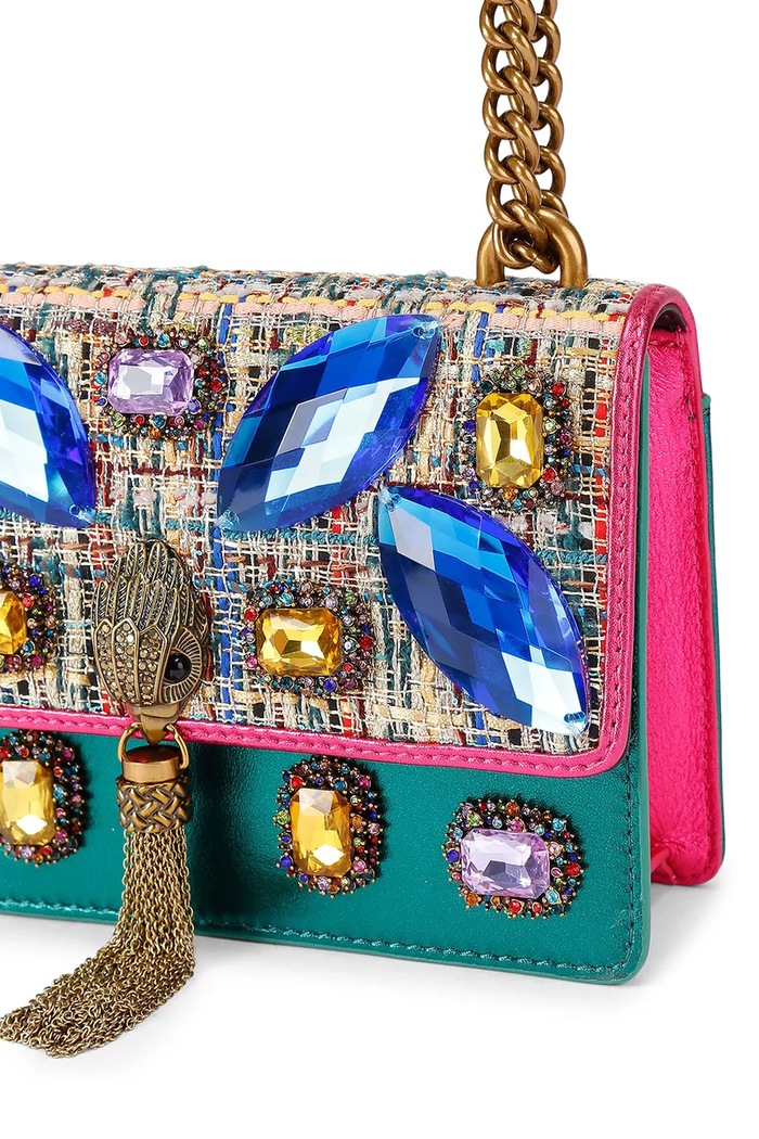 Чанта Kurt Geiger London Shoreditch зелен 5384469169