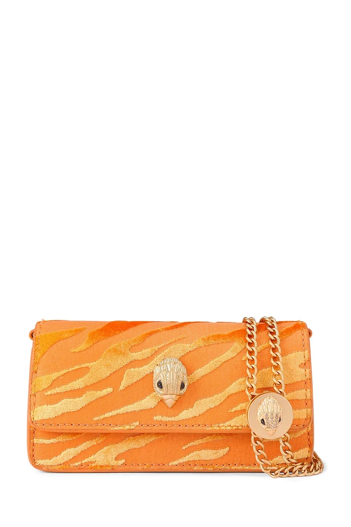 Kabelka Kurt Geiger London Shoreditch jednofarebný oranžová 5368891789