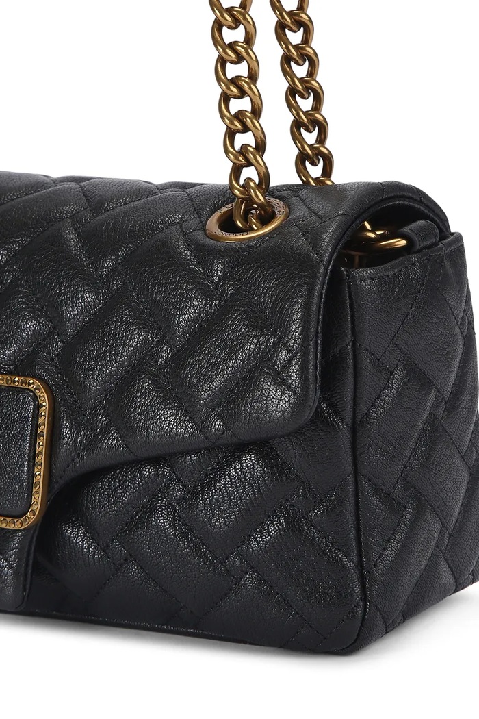Kožená kabelka Kurt Geiger London Pimlico 5374800109 černá