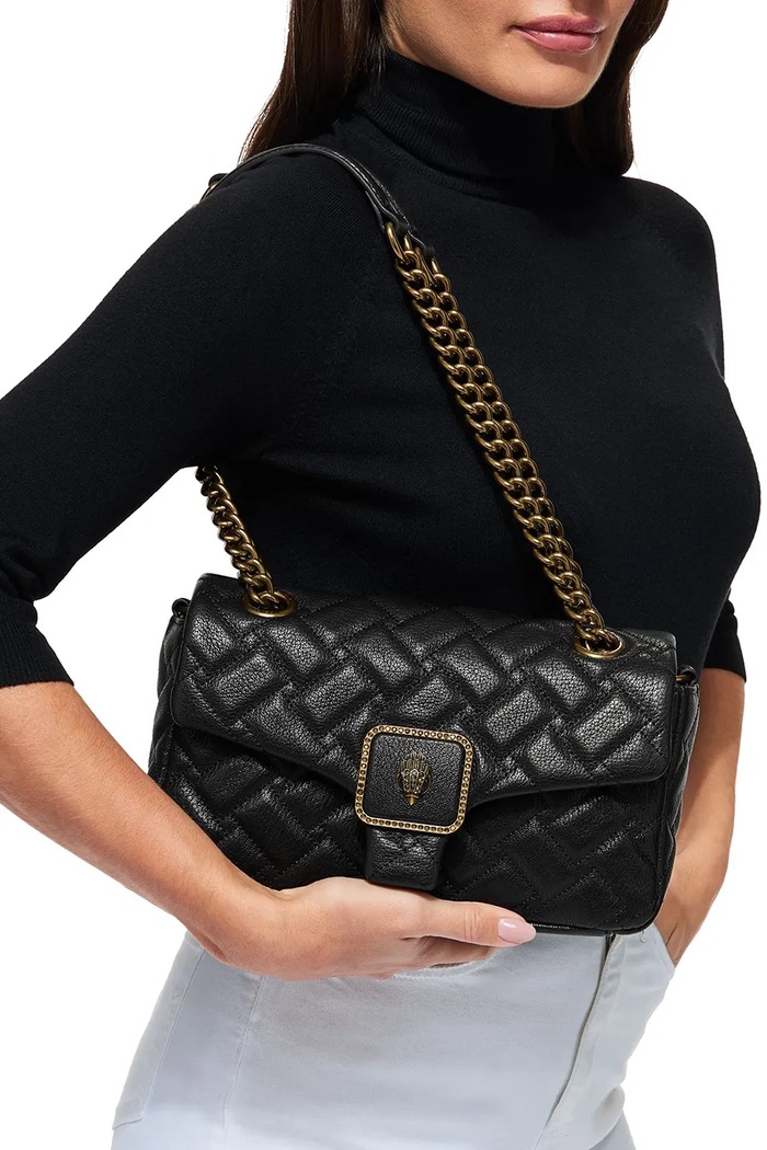 Kožená kabelka Kurt Geiger London Pimlico 5374800109
