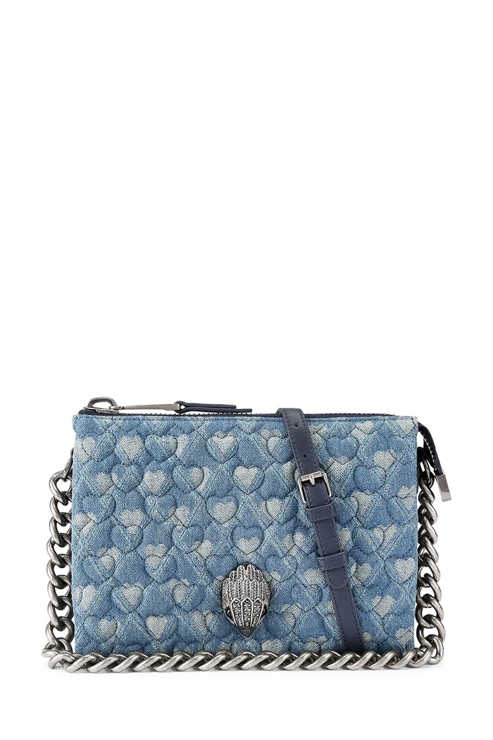 Kabelka Kurt Geiger London Kensington vzorovaný modrá 3571985669