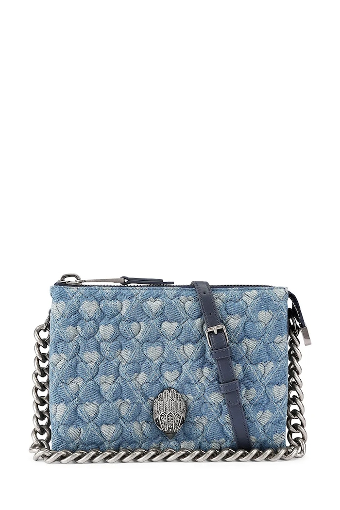 Kabelka Kurt Geiger London Kensington vzorovaný modrá 3571985669