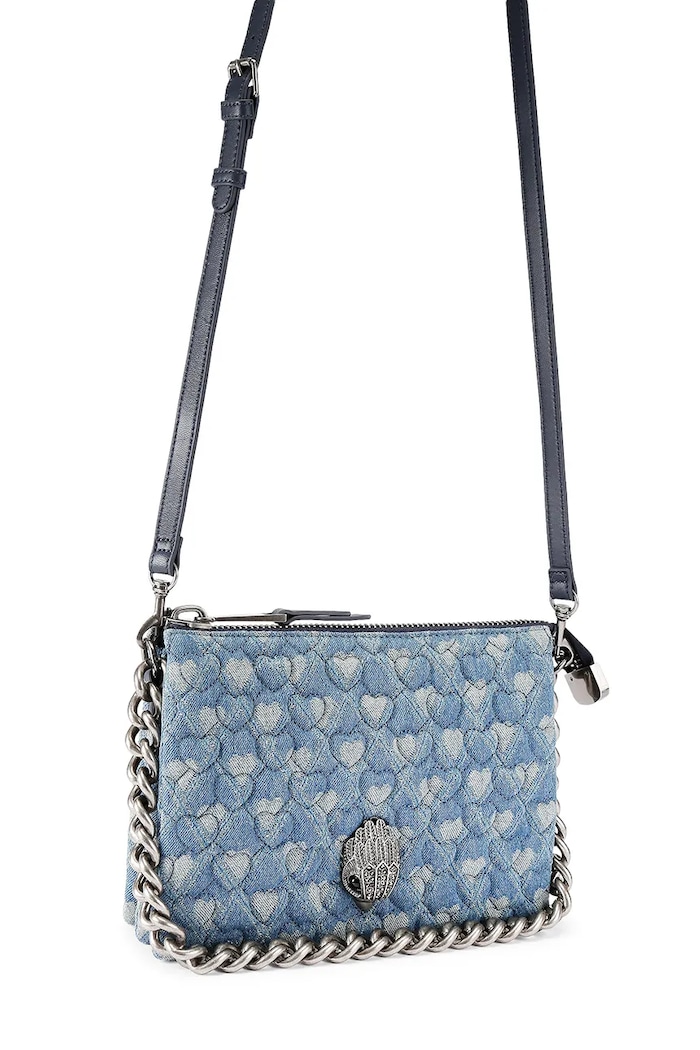 Kabelka Kurt Geiger London Kensington 3571985669 modrá SS26