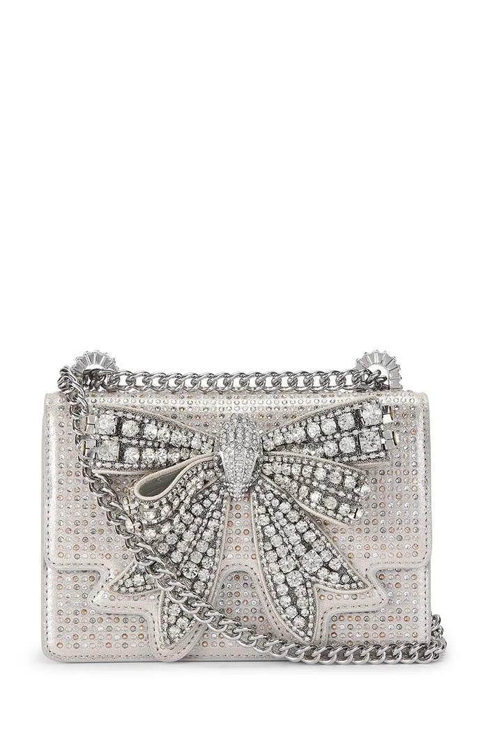 Kabelka Kurt Geiger London Shoreditch imitácia kože strieborná 508263609