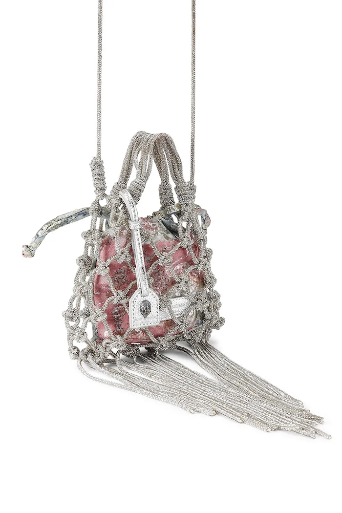 Kurt Geiger London torebka 5032467999 srebrny SS26