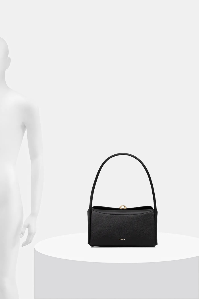 Kožená kabelka Furla Nicole M Boston Bag WB01883.BX4296.O6000