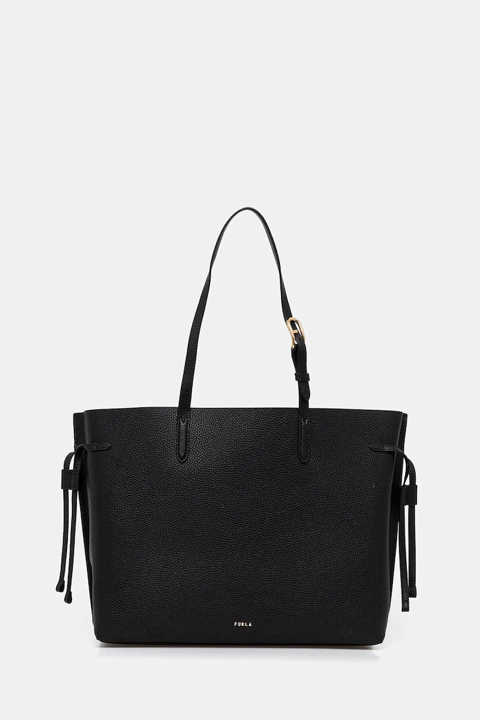 Kožená kabelka Furla usňová koža čierna WB02001.BX4329.3924S
