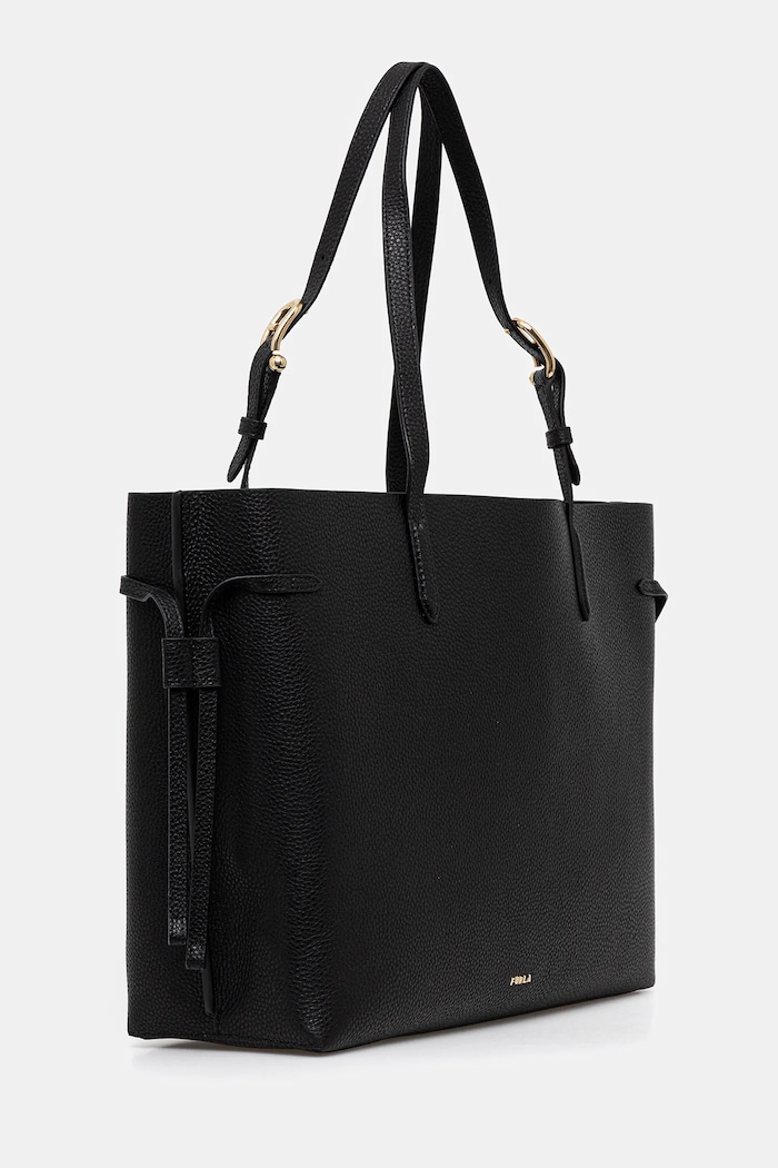 Kožená kabelka Furla WB02001.BX4329.3924S čierna SS26