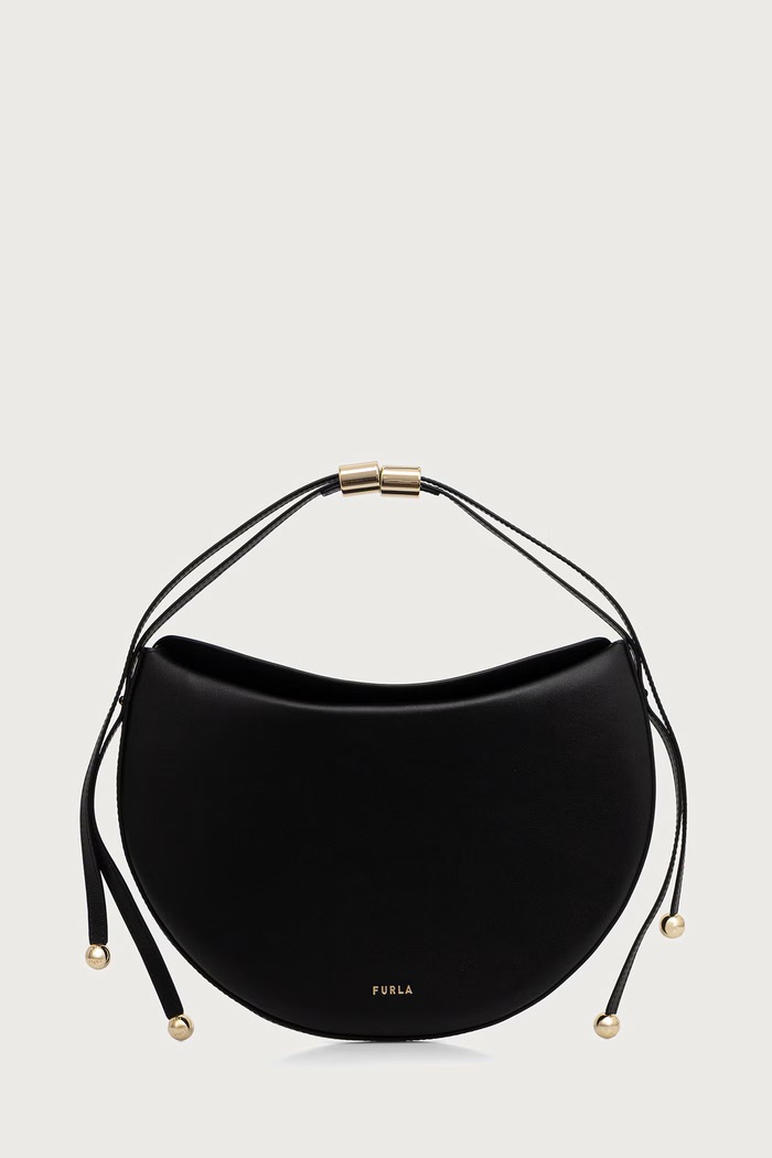 Furla Damskie skórzane Moonstone M czarny WB01868.BX3104.O6000