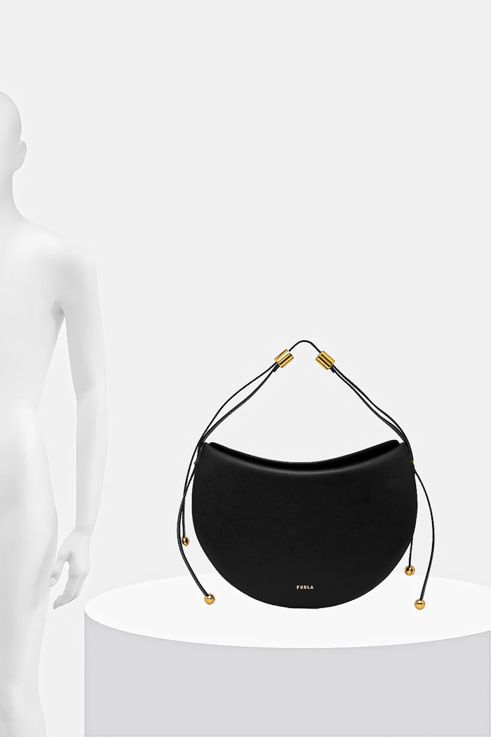 Кожена чанта Furla Moonstone M Shoulder Bag WB01868.BX3104.O6000