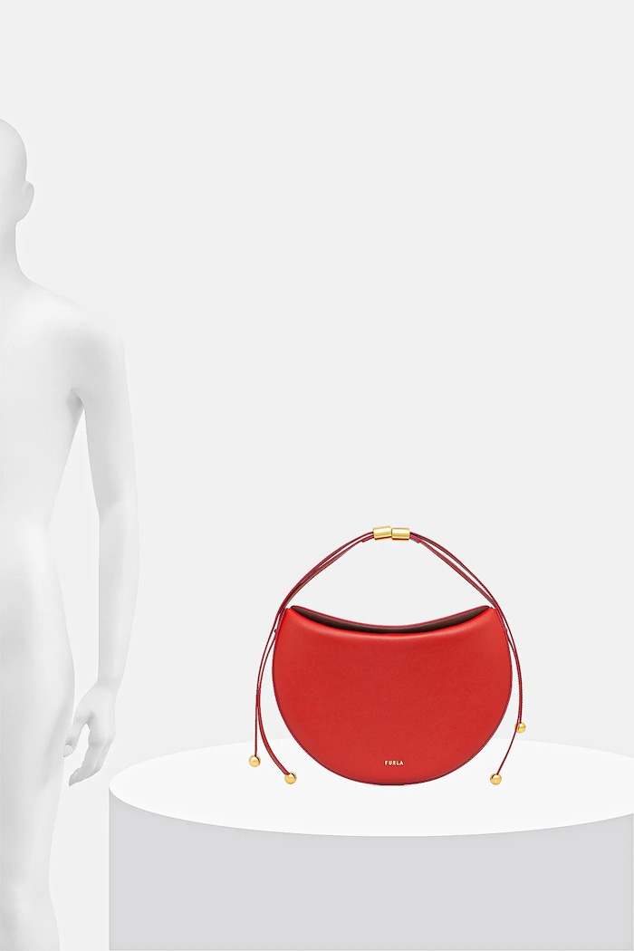 Кожена чанта Furla Moonstone M Shoulder Bag WB01868.BX3104.4484S