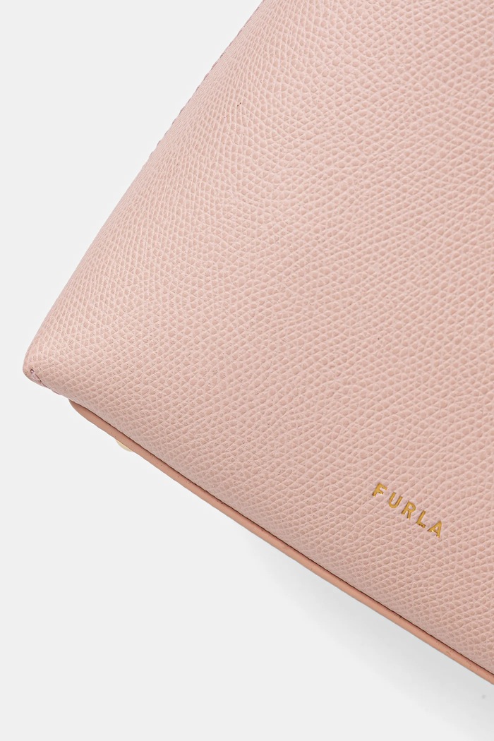 Δερμάτινη τσάντα Furla ροζ WE00876.ARE000.4355S