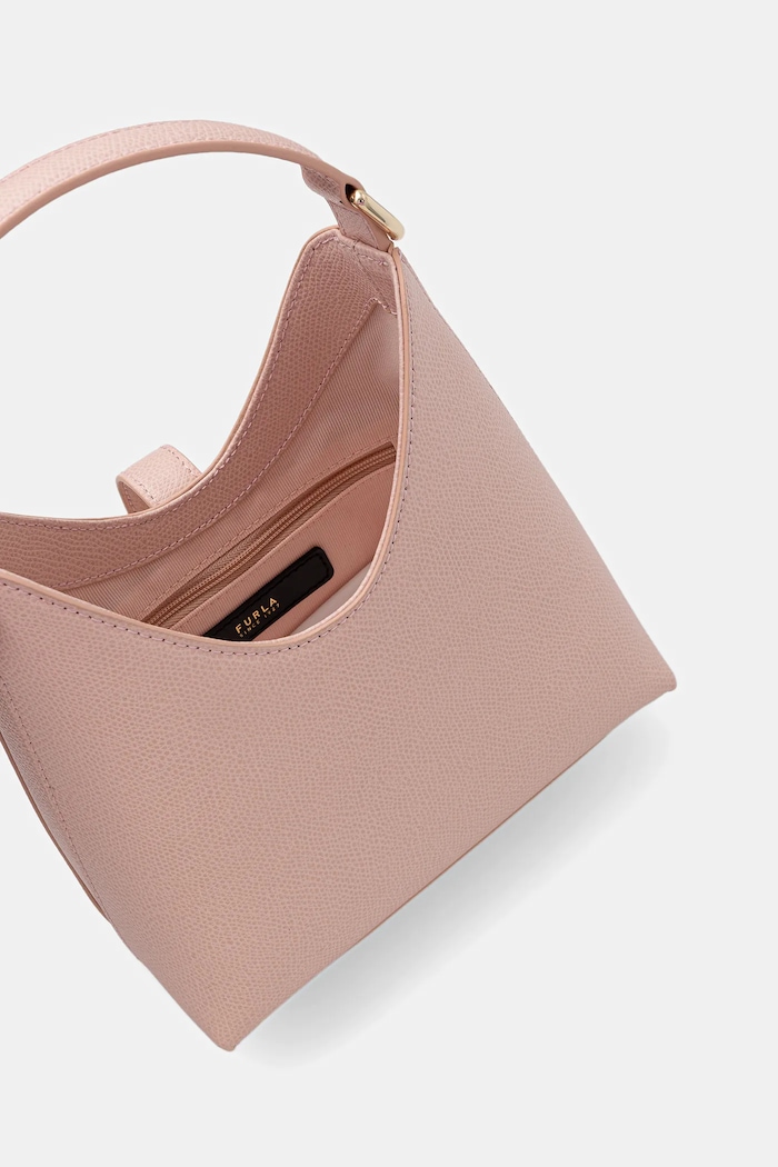 Δερμάτινη τσάντα Furla WE00876.ARE000.4355S ροζ