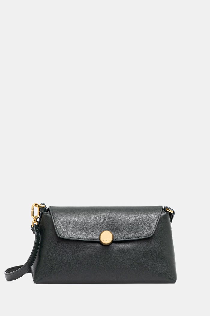 Furla torebka skórzana Sfera Soft mini skóra licowa zielony WE00881.BX2269.4491S