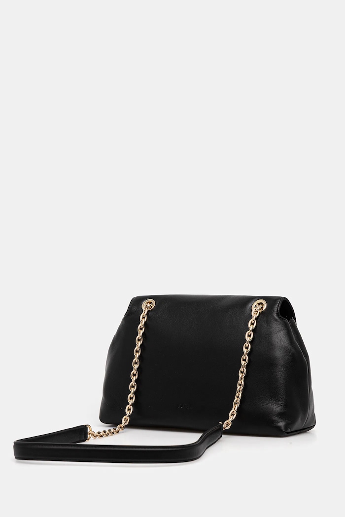 Kiegészítők Furla bőr táska Nadia WB01817.BX2269.O6000 fekete