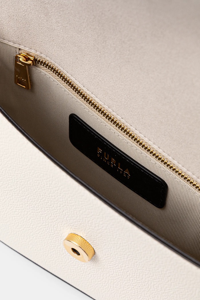 Kožna torba Furla Moonlight S WB01887.BX3036.PNN00 bež