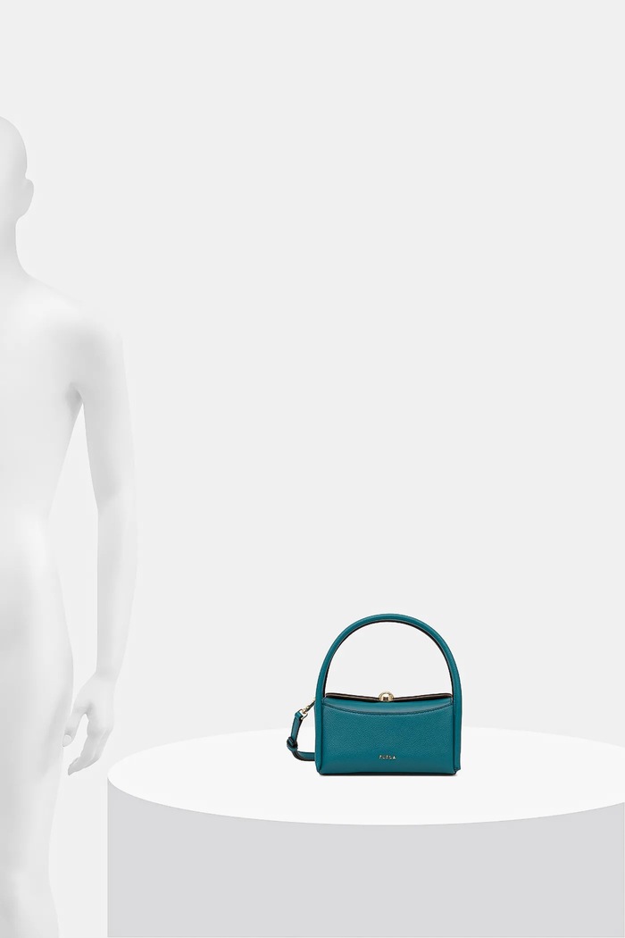 Kožna torba Furla Nicole Mini Boston Bag WE00893.BX4296.4487S