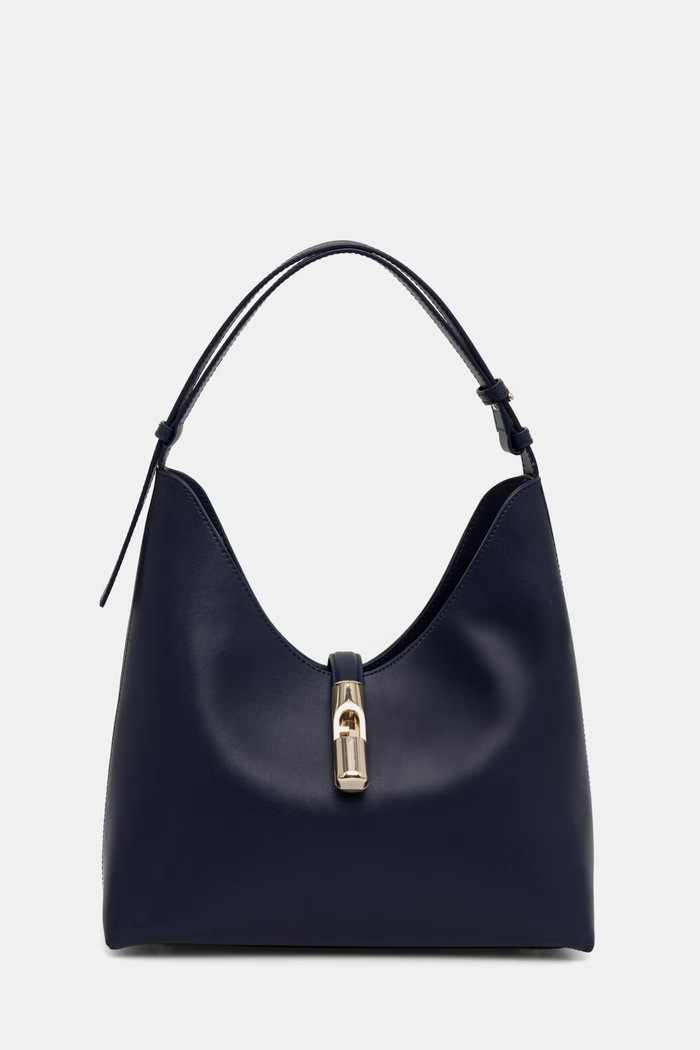 Furla torebka damska skórzana Goccia M granatowy WB01499.BX3104.4852S