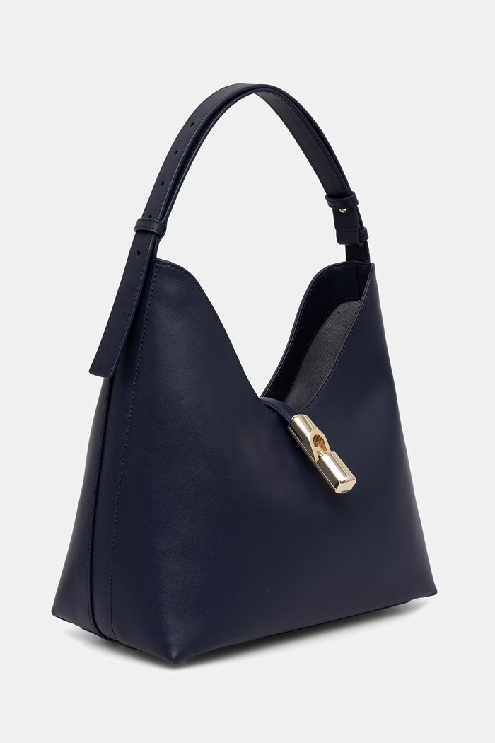 Furla torebka damska skórzana Goccia M WB01499.BX3104.4852S granatowy SS26