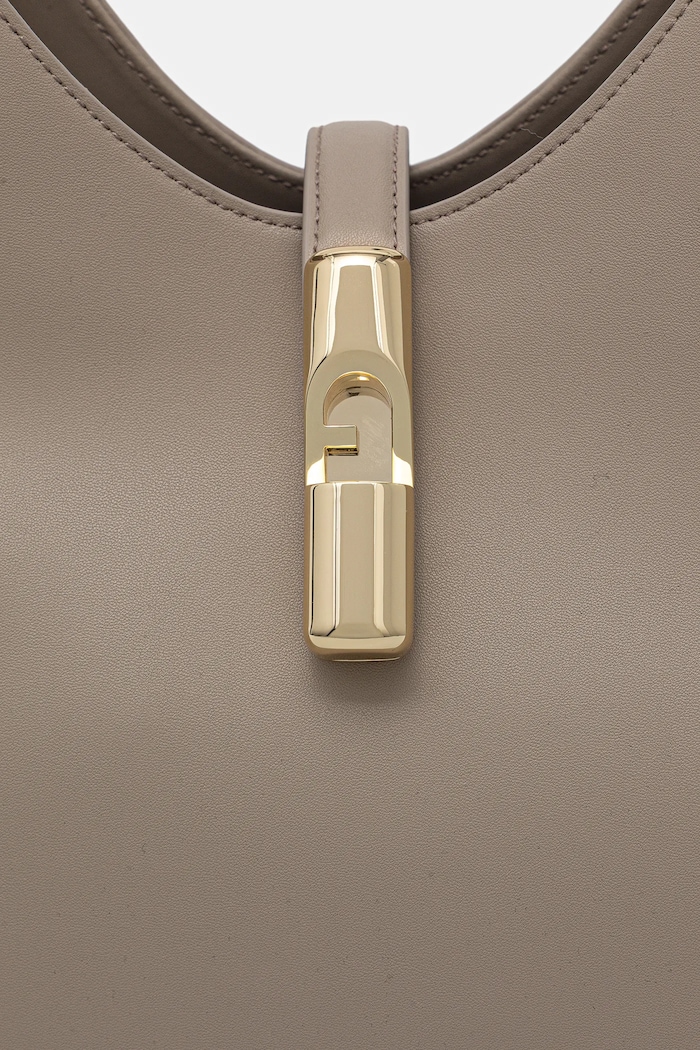 Kožna torba Furla Goccia M WB01499.BX3104.4488S bež