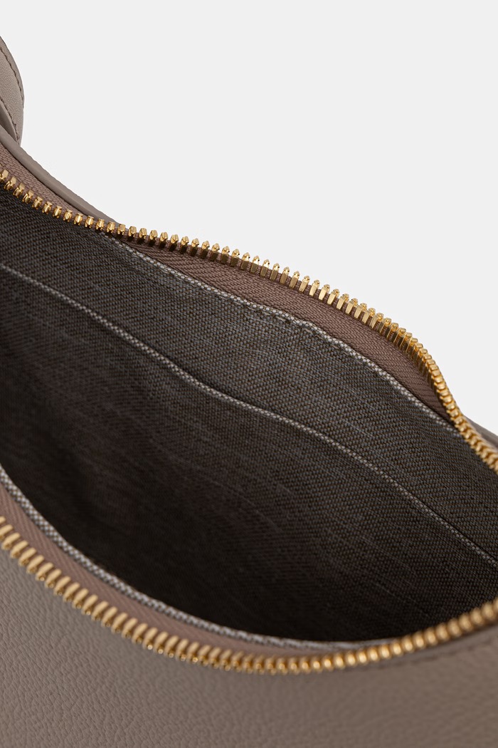 Furla geantă croissant pentru femei din piele Goccia S Shoulder Bag WB01500.BX3353.4488S bej