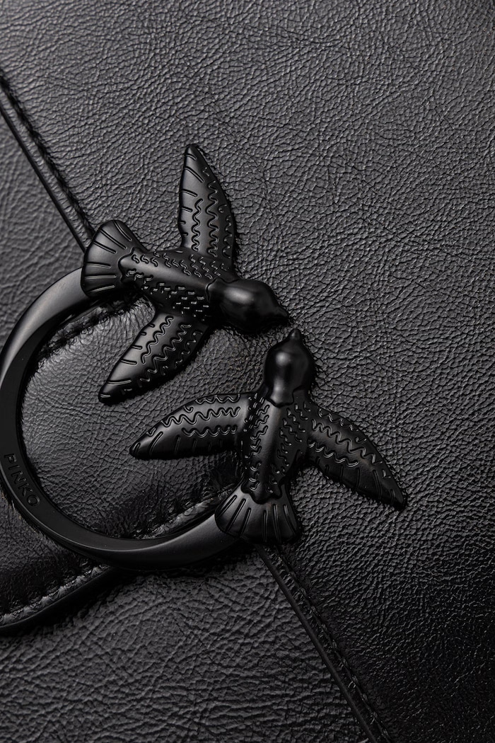 Pinko geantă de piele negru 100066.A315
