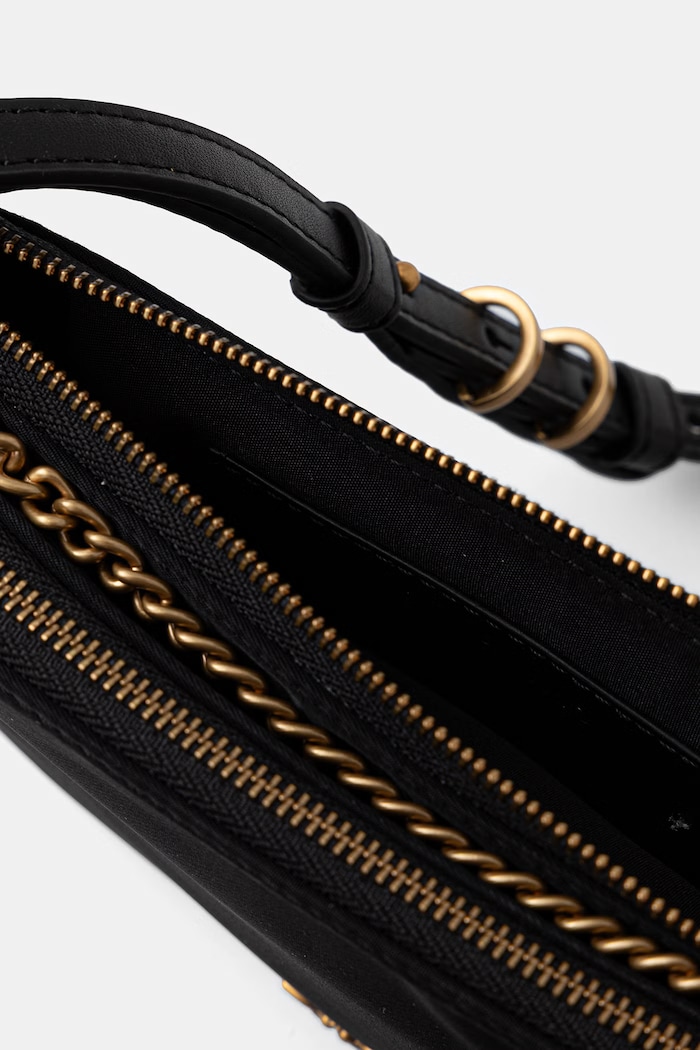 Pinko crossbody kabelka dámska 105359.A358 čierna