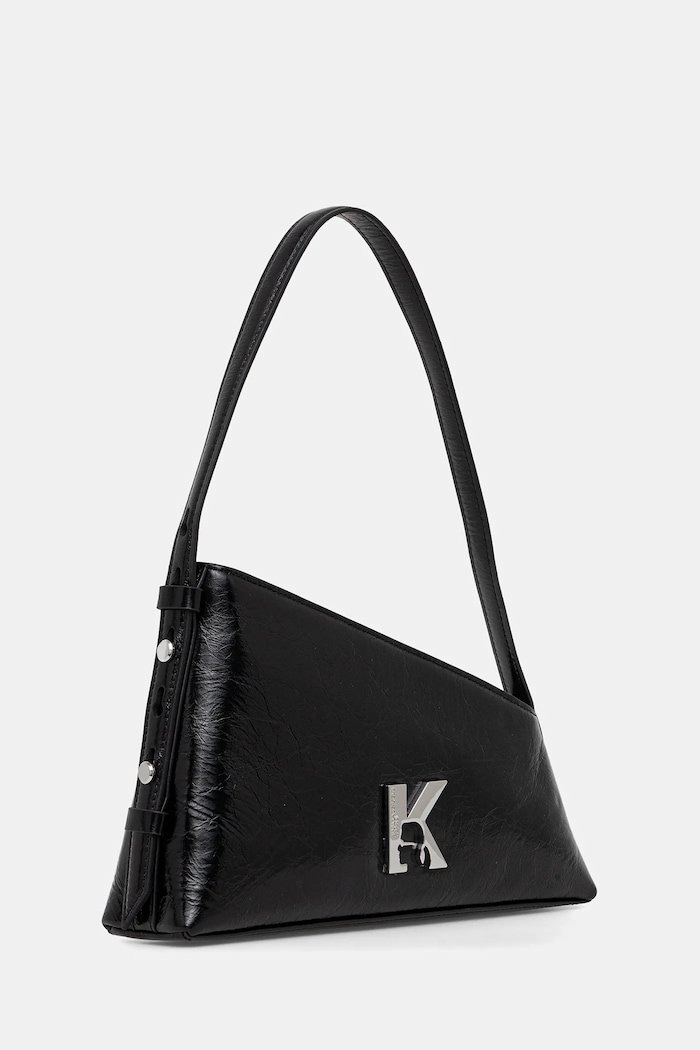 Karl Lagerfeld Jeans taška dámská kožená B1W30181 černá SS26