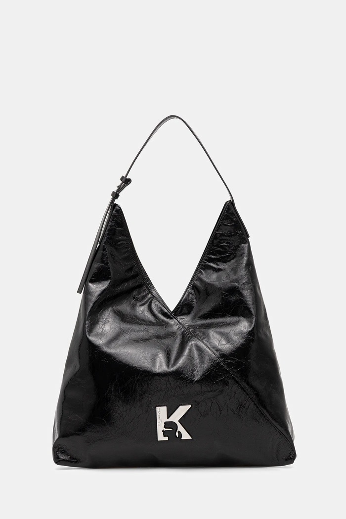 Accessori Karl Lagerfeld Jeans borsa a mano in pelle B1W30184 nero