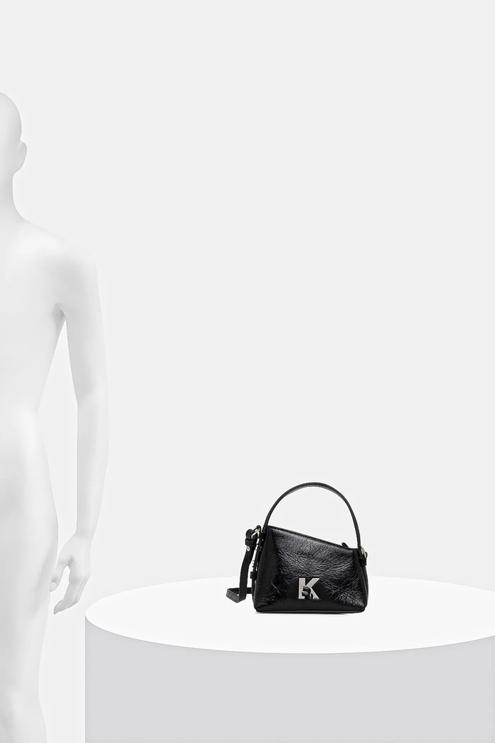 Kožená kabelka Karl Lagerfeld Jeans B1W30189