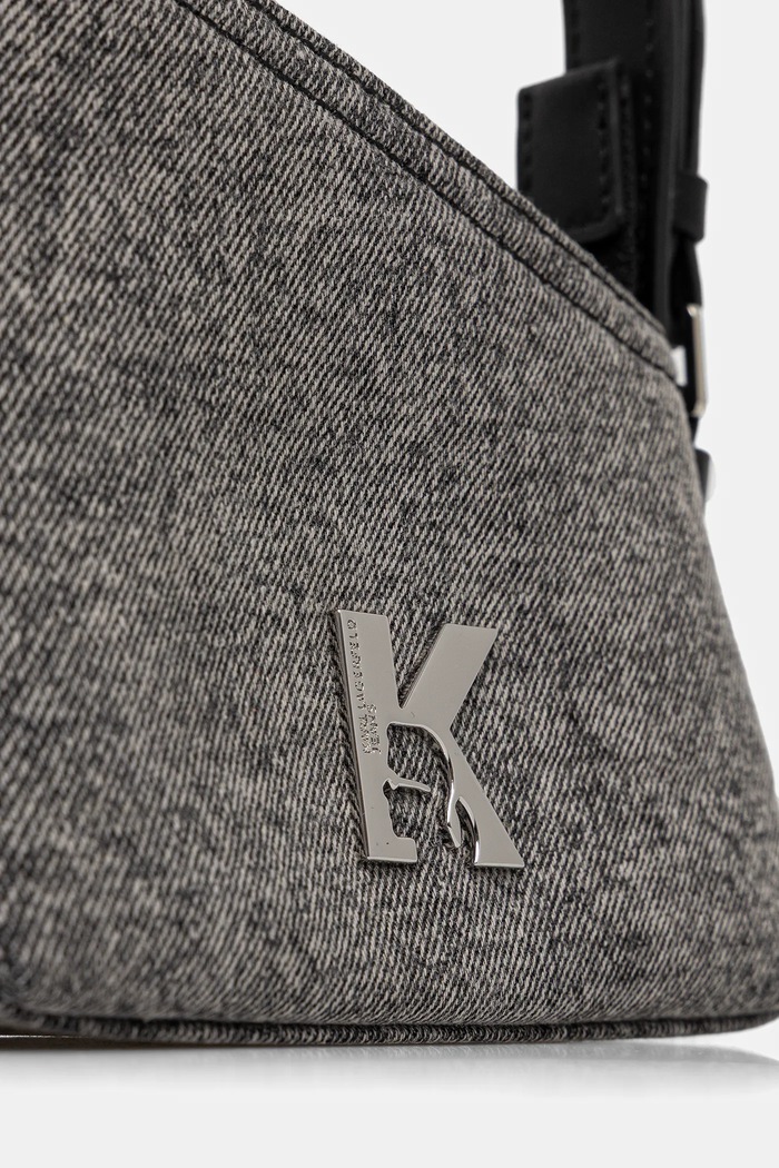 Τσάντα Karl Lagerfeld Jeans μαύρο B1W30190