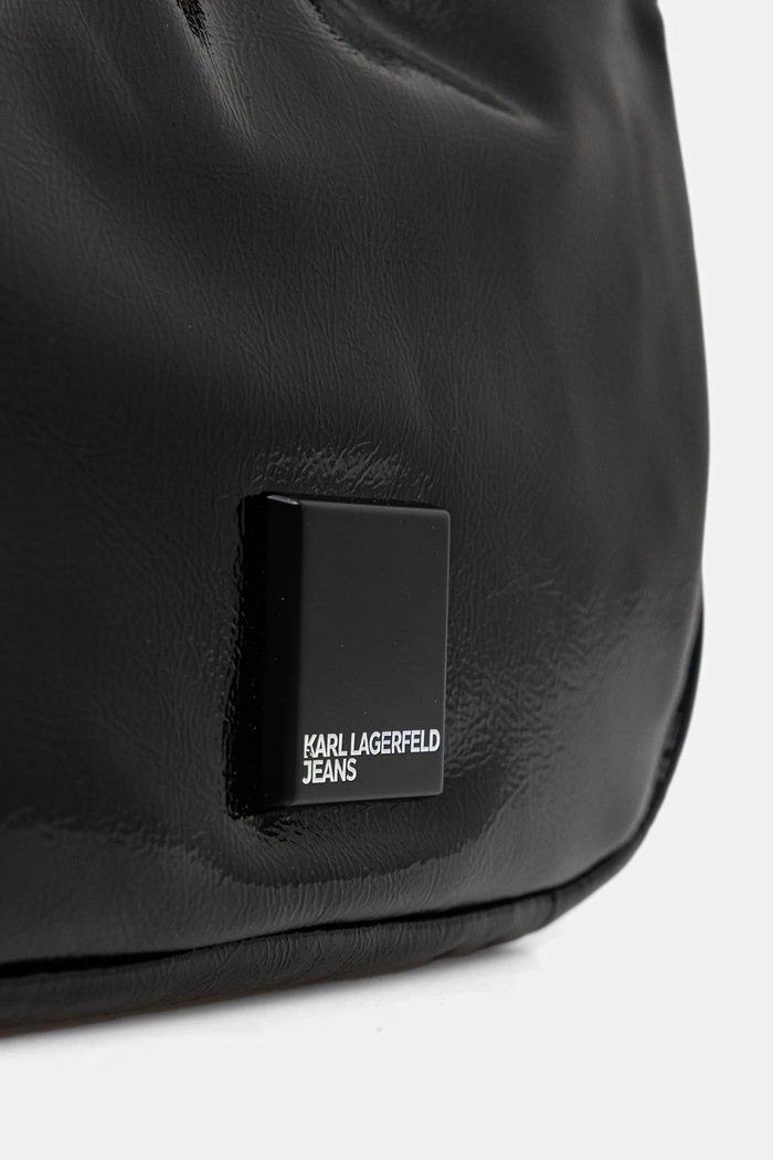Τσάντα Karl Lagerfeld Jeans μαύρο B1W30140