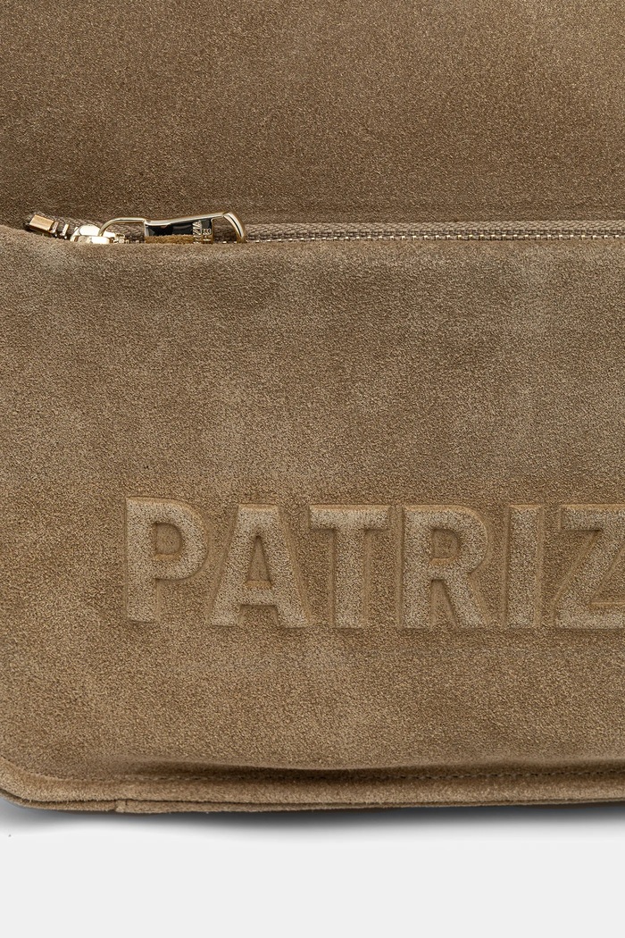 Patrizia Pepe velúr táska zöld 2B0125.L152