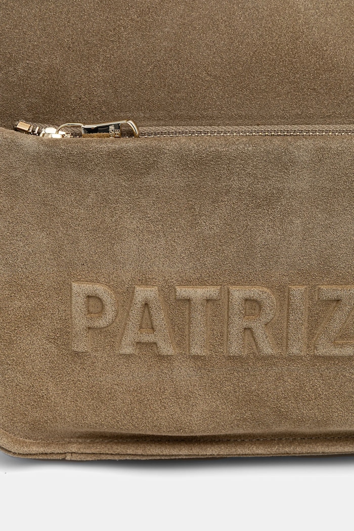 Patrizia Pepe velúr táska zöld 2B0125.L152