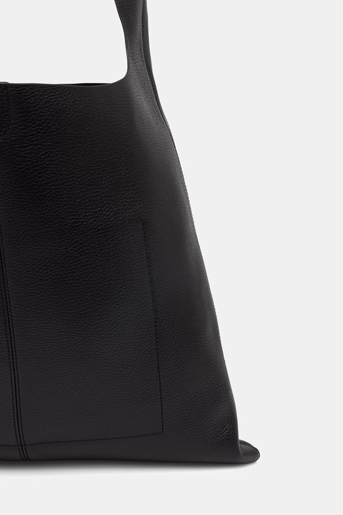 Accesorii Patrizia Pepe poșetă de piele 8B0321.L148 negru